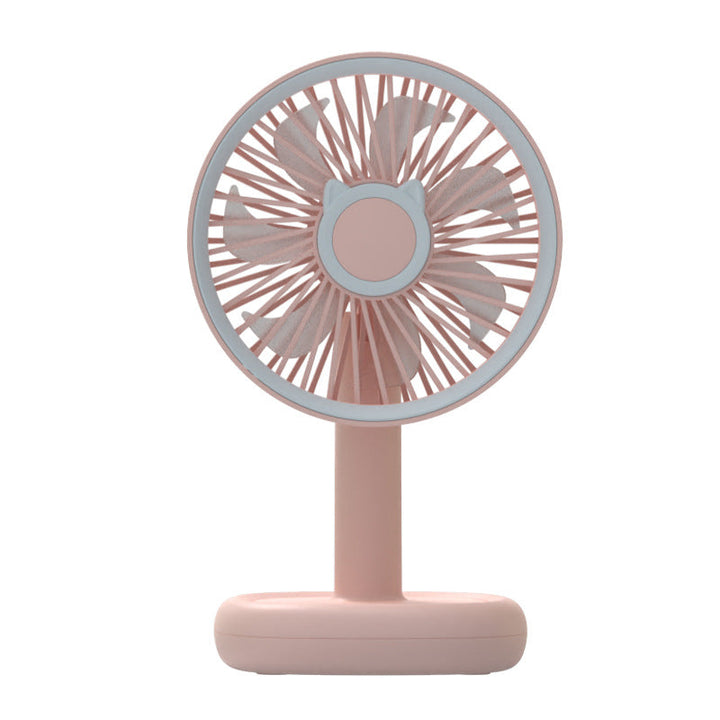 Women's Portable Mini Fan with Cute Cat Design Kalsten