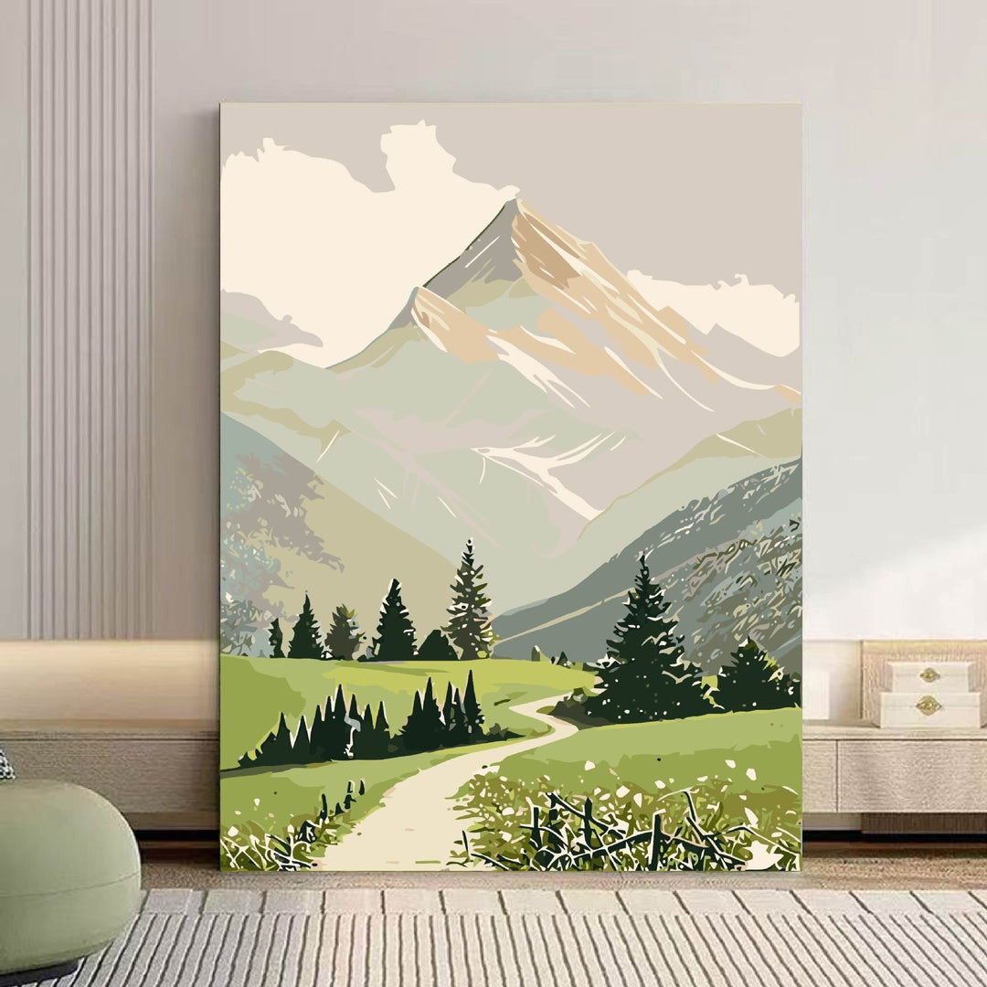 Scenic Mountain Landscape Canvas Art Kalsten 1785768018