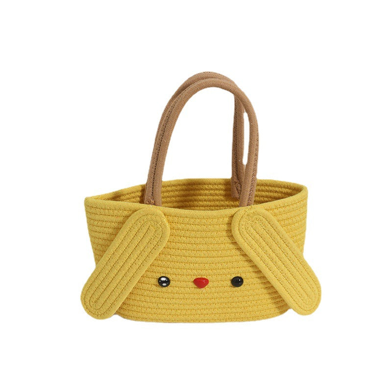 Playful fabric bag with animal motif Kalsten