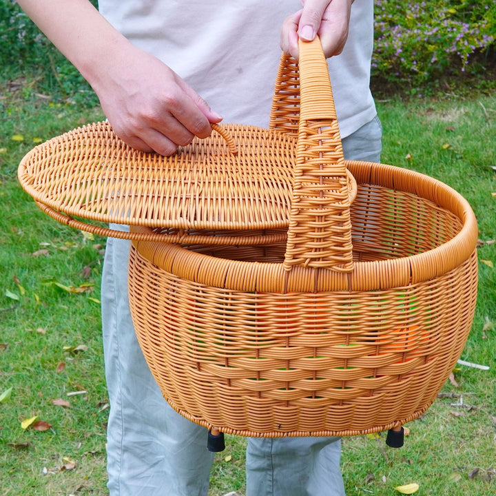 Women's Decorative Basket with Lid Kalsten
