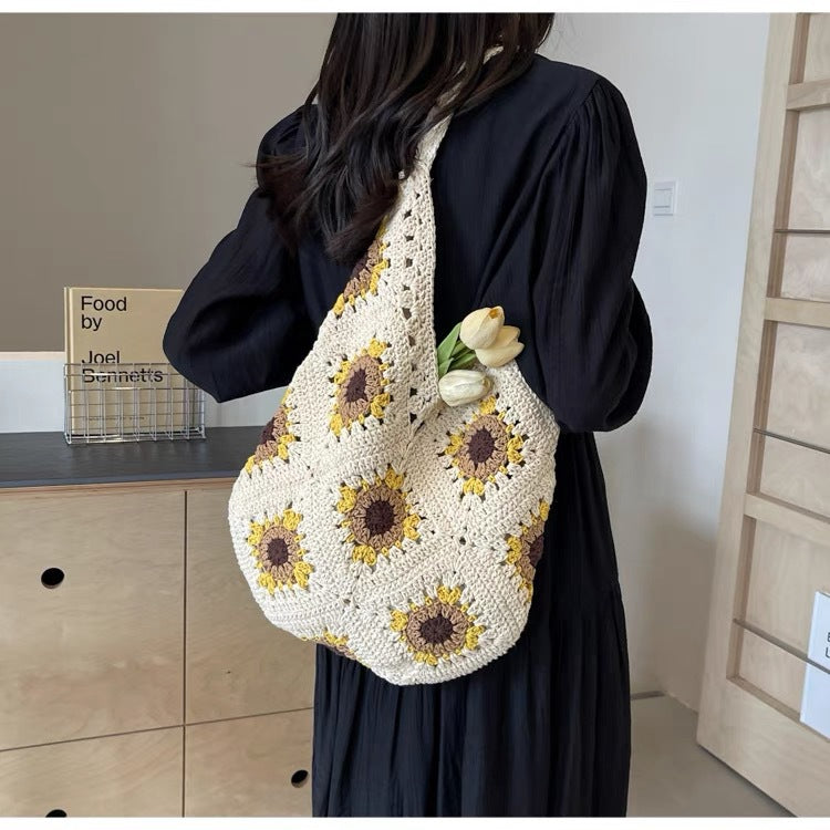 Hand-crocheted shoulder bag Kalsten