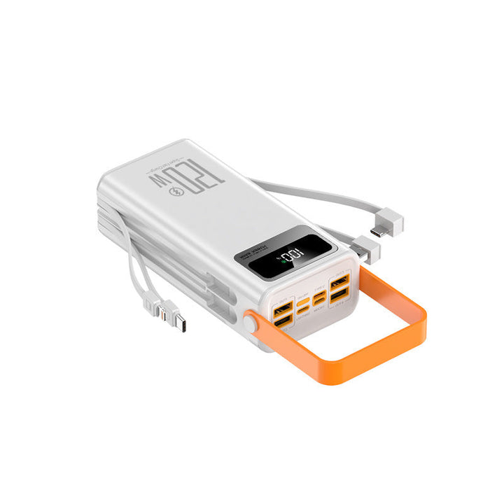 Portable power bank with multifunctional charging port and integrated fast charging technology Kalsten