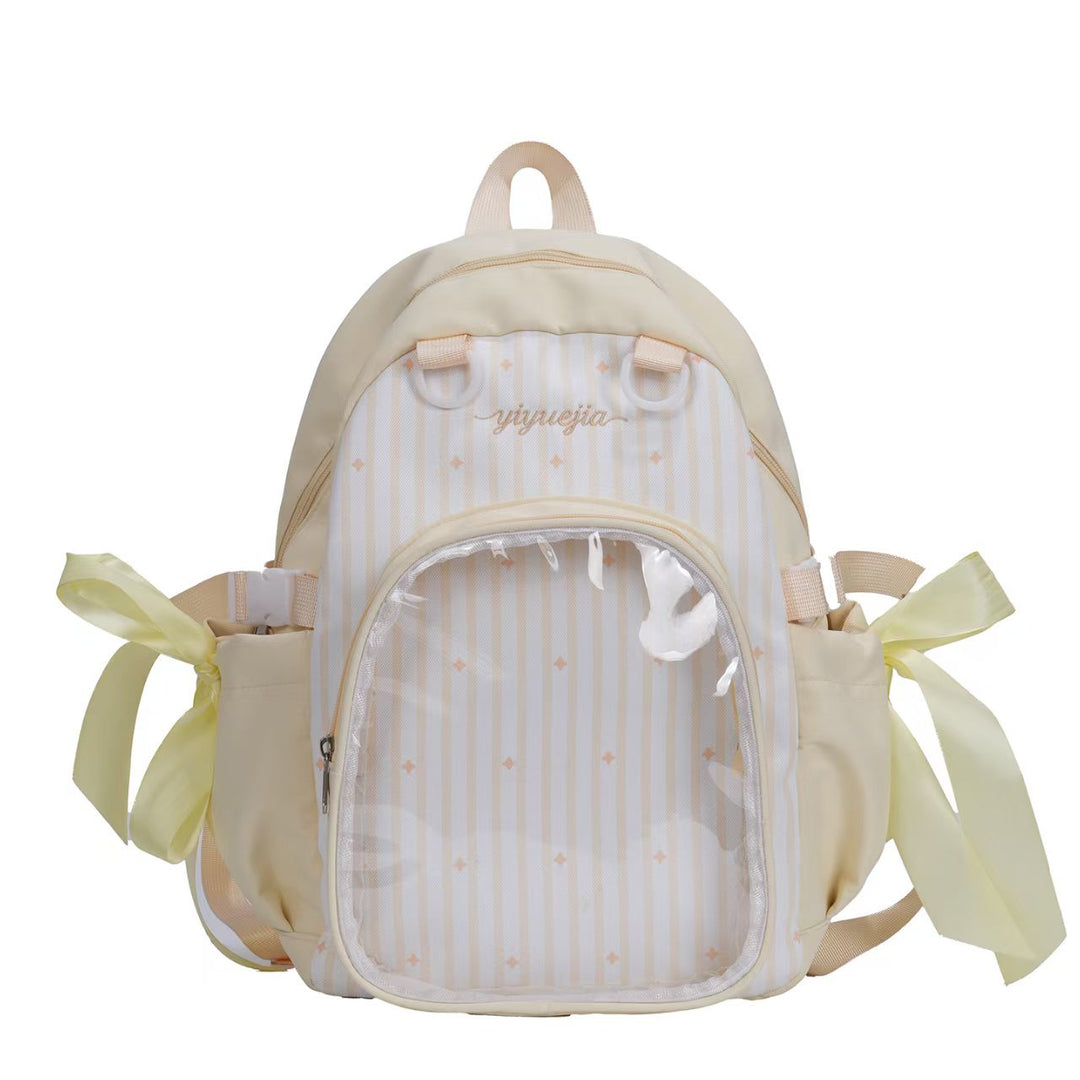 Clear Front Design Backpack Kalsten