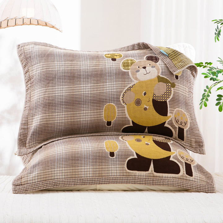 Ladies cushion cover with artistic landscape motif Kalsten