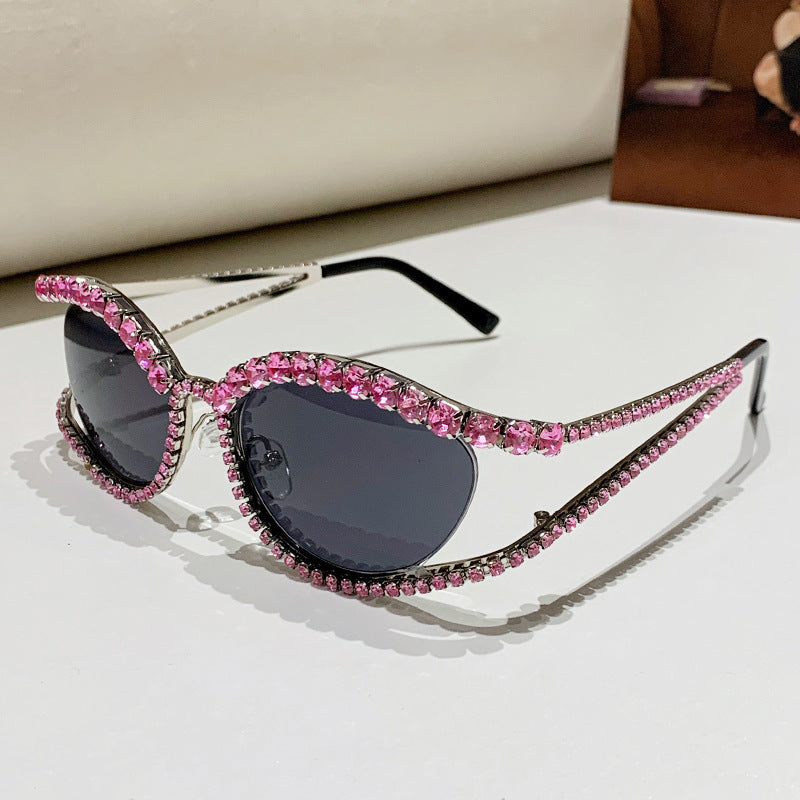 Ladies Glamorous Sunglasses with Sparkling Crystal Accents Kalsten