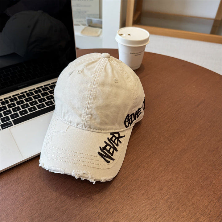 Unisex Distressed Graphic Baseball Cap Kalsten