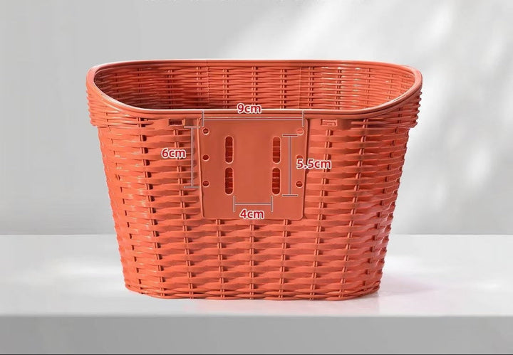 Woven Bicycle Storage Basket Kalsten