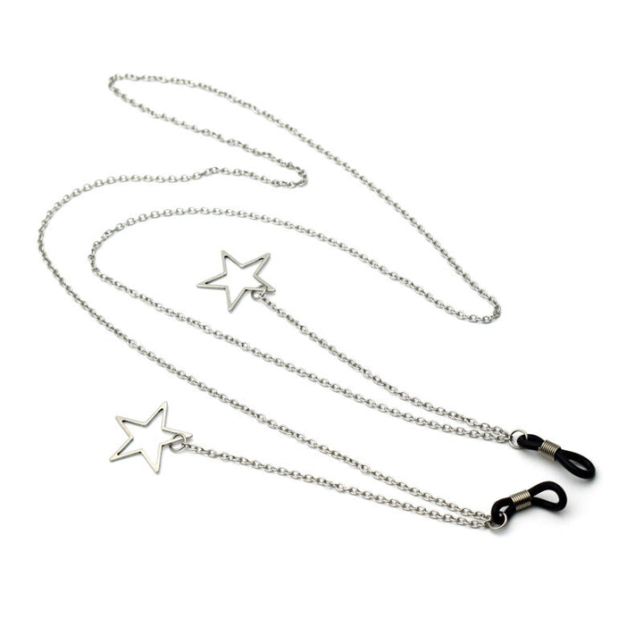Stylish Geometric Chain Eyewear Holder Kalsten