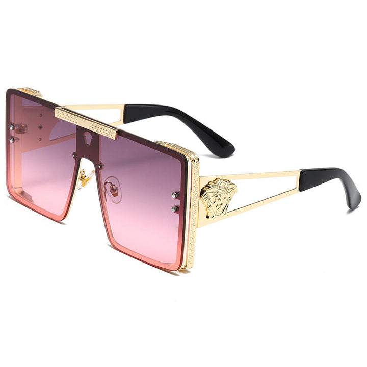 Ladies oversized luxury sunglasses with delicate design element Kalsten