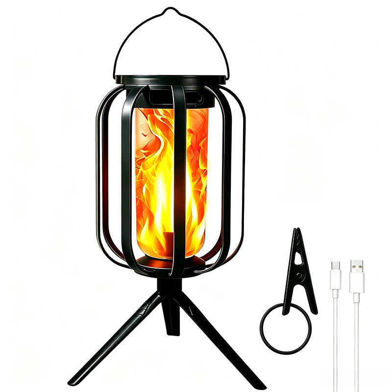 Unisex Solar Lantern with Flickering Fire Effect Kalsten