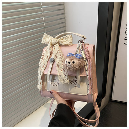 Whimsical Bow Detail Mini Backpack Acalora