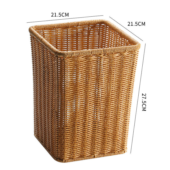 Unisex Rectangular Woven Waste Bin Kalsten