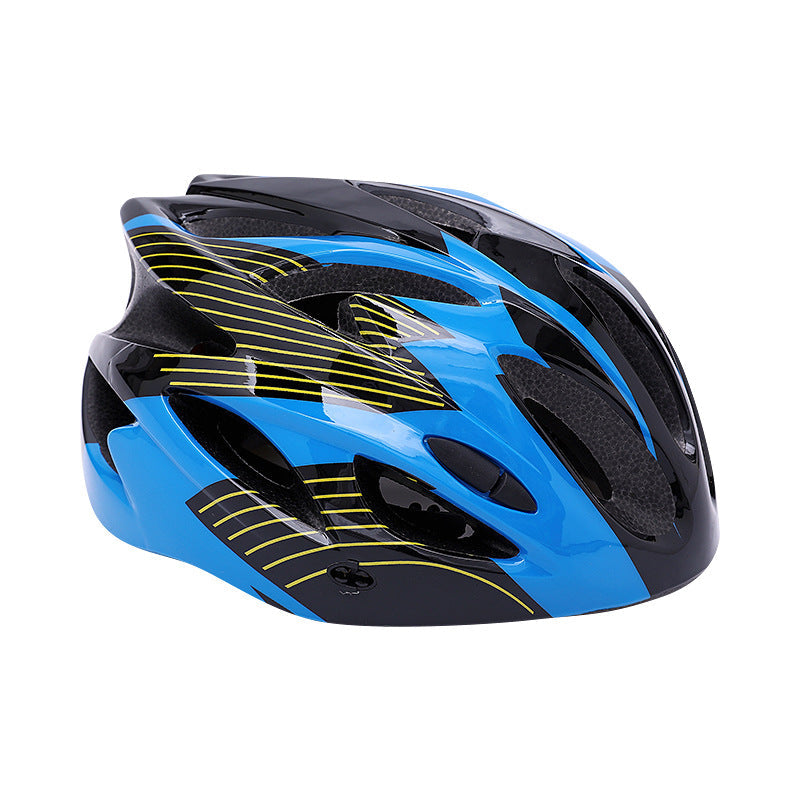 streamlined high-ventilation cycling helmet with micro-adjust retention and impact-absorbing liner Kalsten