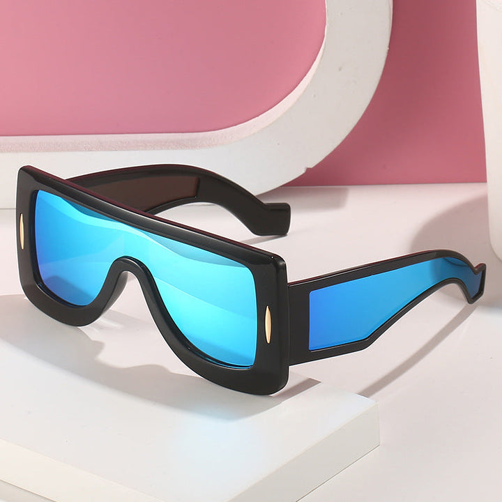 Ladies futuristic oversized sunglasses Kalsten