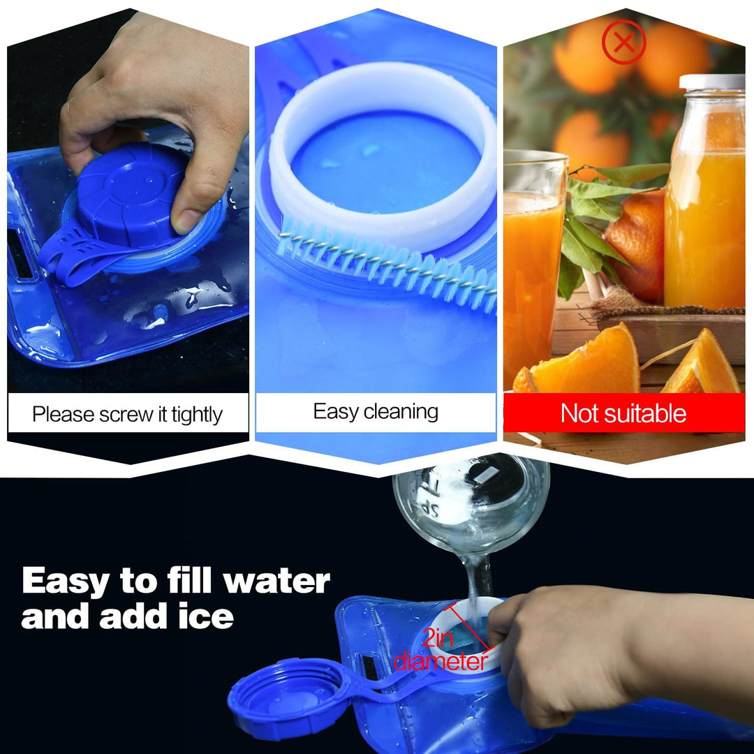 Women flexible drinking bottle made of TPU Kalsten