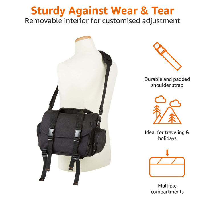 Unisex multifunctional travel bag with multiple compartments and adjustable shoulder strap Kalsten