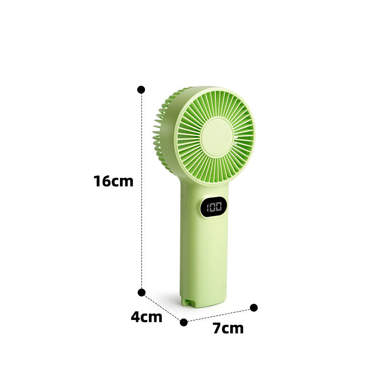 Ladies portable mini fan with 100 speed levels and LCD display Kalsten