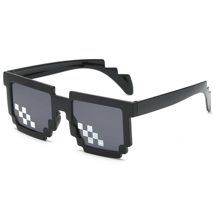 Women's eye-catching pixel-pattern sunglasses Kalsten