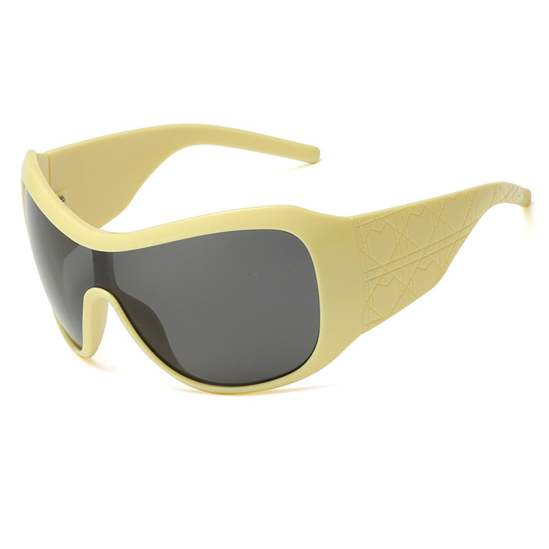 Men's Sporty Wraparound Sunglasses Kalsten