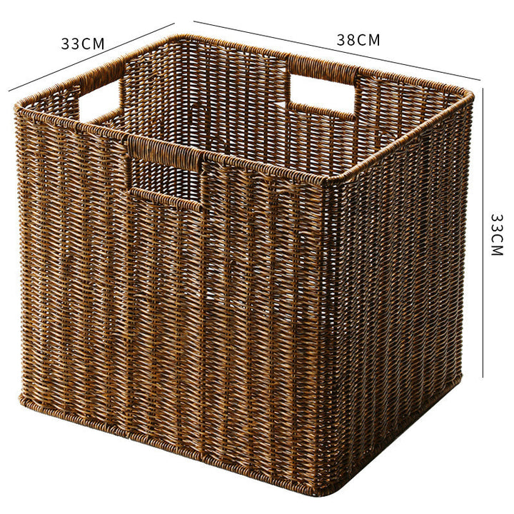 Unisex Spacious Storage Basket made of Woven Natural Material Kalsten