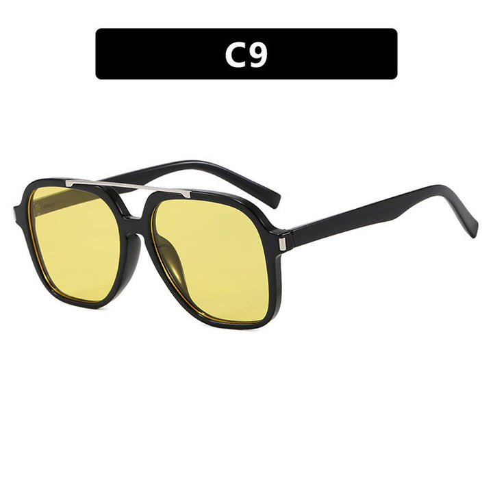 Women's square sunglasses with protective UV filter and elegant frame Kalsten