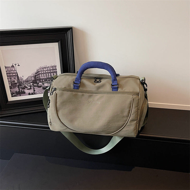 Sporty Duffel Bag With Versatile Compartments Kalsten