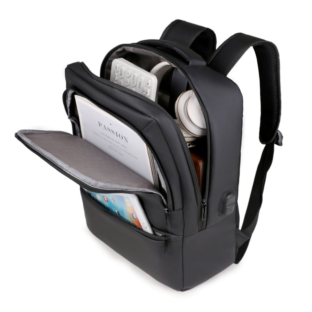 Spacious laptop backpack with organized inner pocket Kalsten