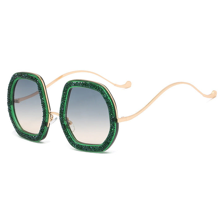 Ladies extravagant sunglasses with sparkling frame Kalsten