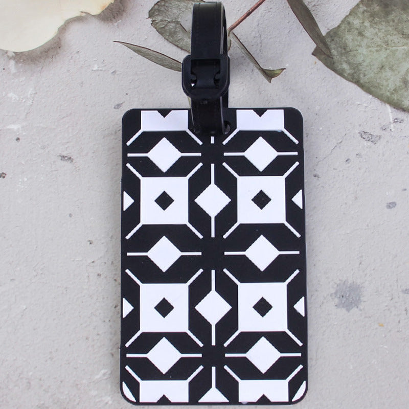 Geometric Pattern Luggage Tag Kalsten