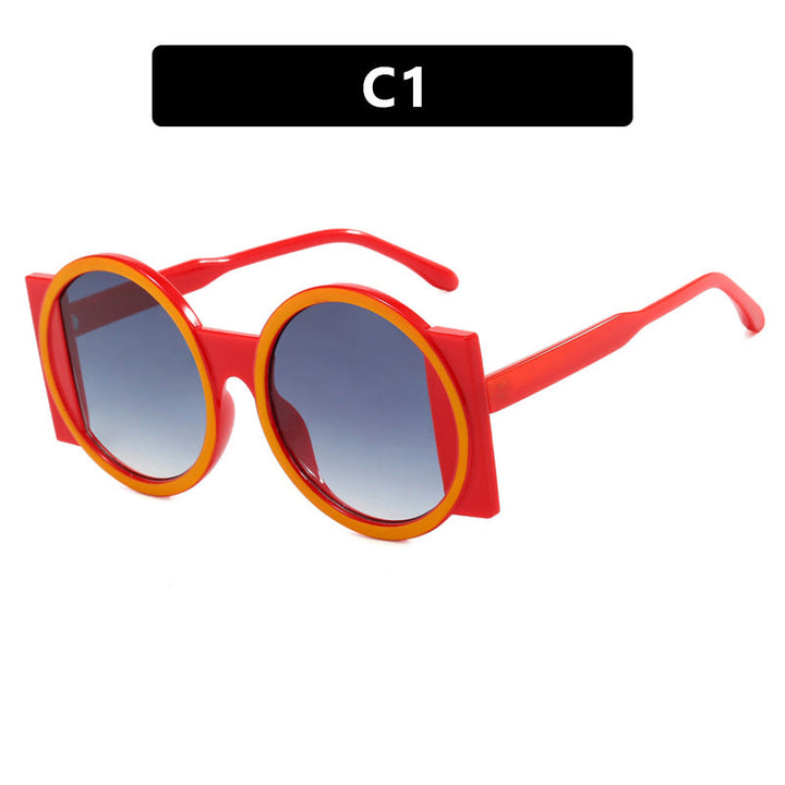 Women's oversized sunglasses with square frame and UV protection Kalsten