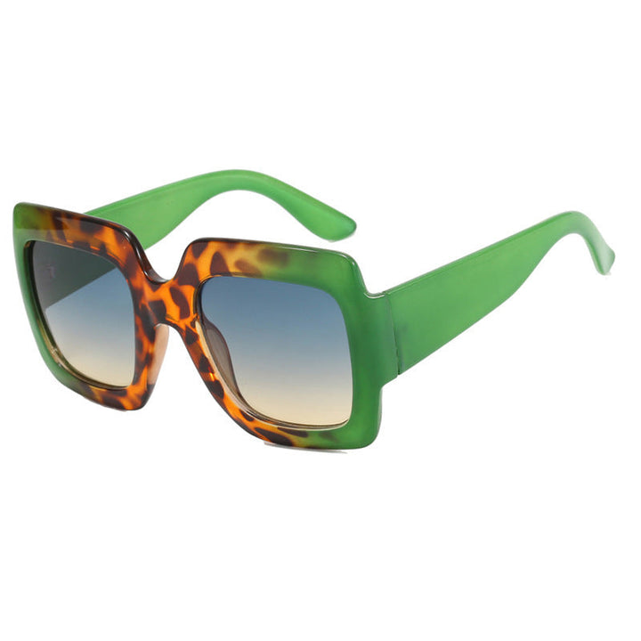 Women's oversized square sunglasses with striking tortoiseshell design Kalsten
