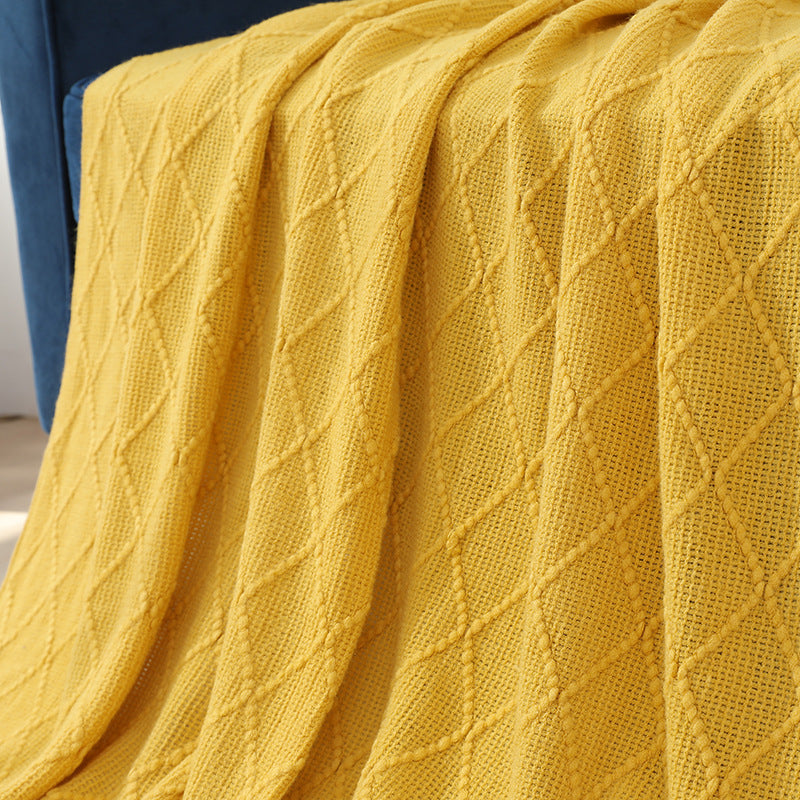 Ladies cozy knit blanket Kalsten