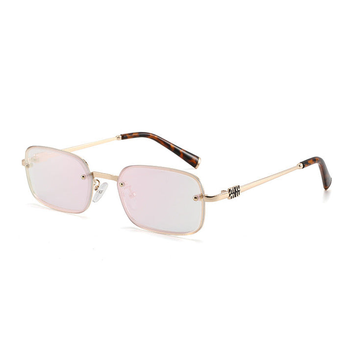 Women's sunglasses with elegant, rectangular frame and polarizing lenses Kalsten