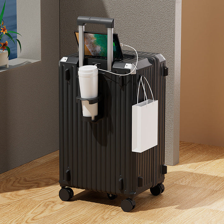 Unisex Smart Tech-Integrated Hardshell Carry-On Suitcase Kalsten