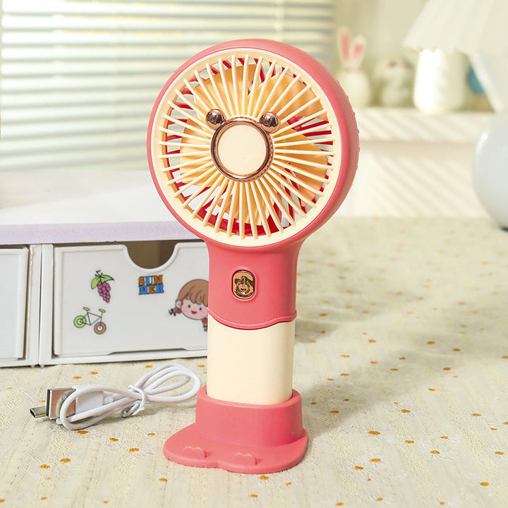 Women Portable Hand Fan with Innovative Animal Design Kalsten