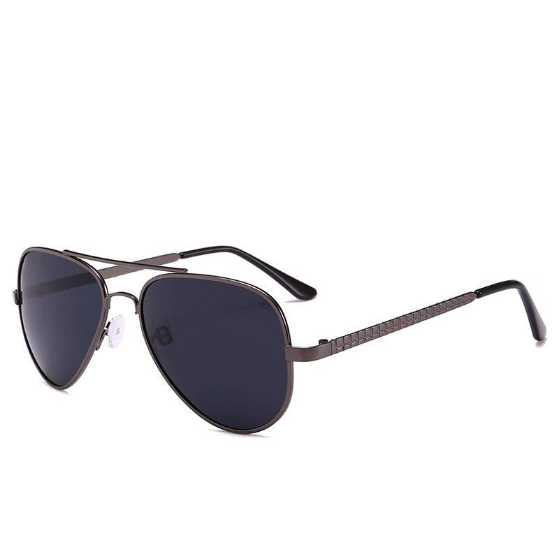 Men's Pilot Sunglasses with UV Protection and Trendy Metal Hinge Kalsten