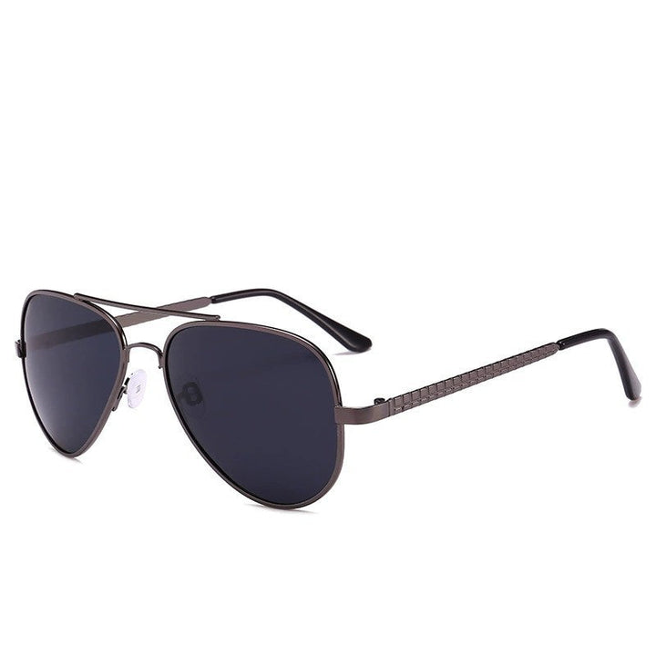 Men's Pilot Sunglasses with UV Protection and Trendy Metal Hinge Kalsten