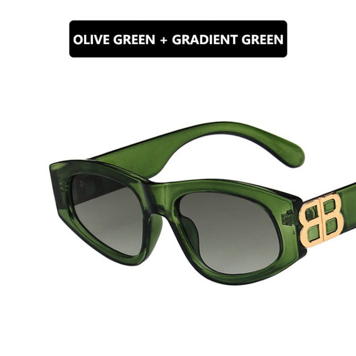 Ladies stylish cat-eye sunglasses with modern leopard pattern Kalsten