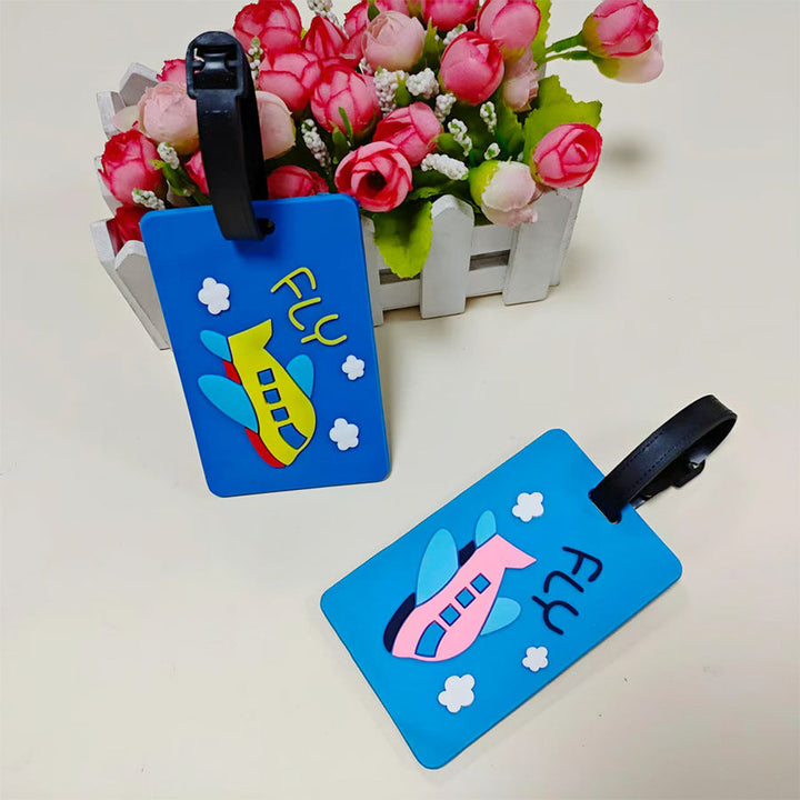 Unisex Luggage Tag with Unique Airplane Design Kalsten