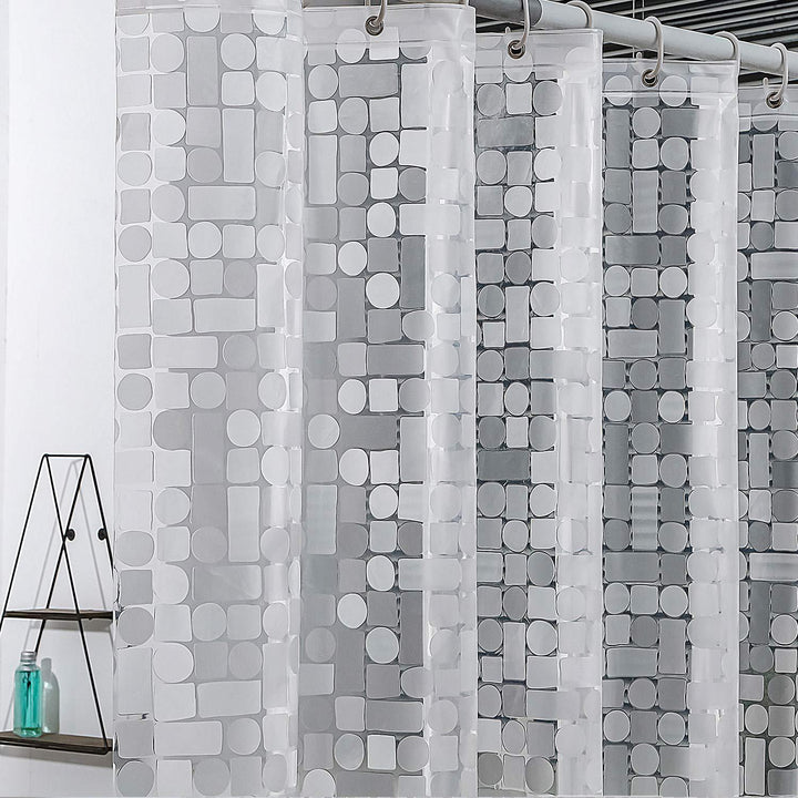 Waterproof Textured Shower Curtain Kalsten
