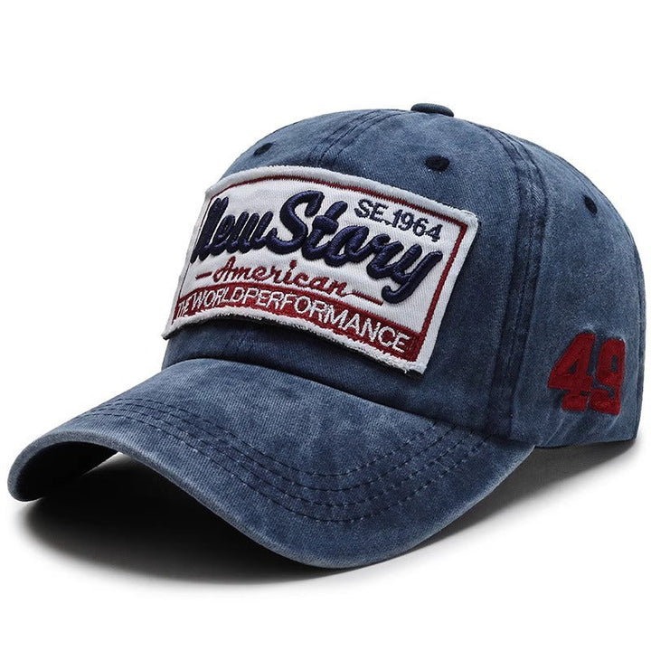 Men's Vintage-Inspired Embroidered Casual Cap Kalsten
