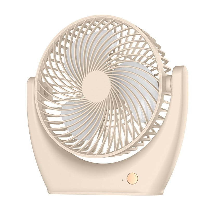 Ladies table fan with quiet wind noise and USB-C charging technology Kalsten