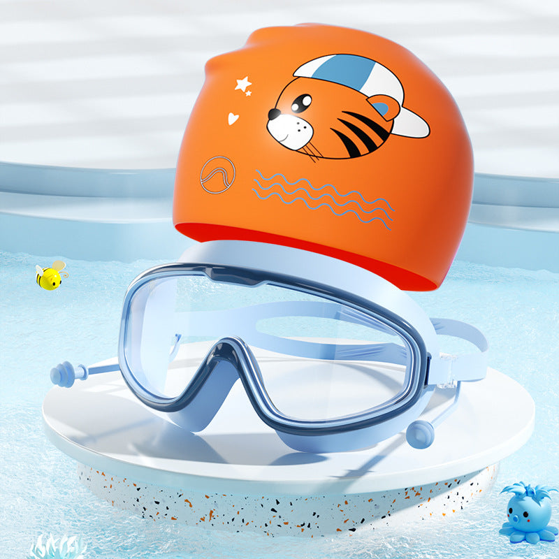Kids Fun Tiger-Themed Swim Set Kalsten