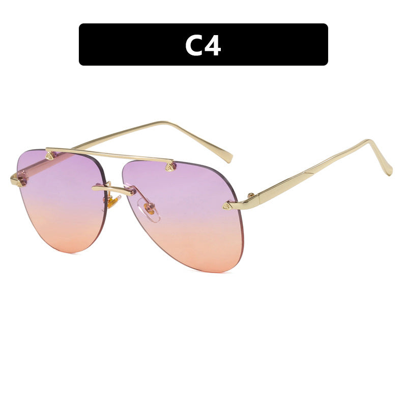 Women's elegant pilot sunglasses with UV protection and reflective lenses Kalsten