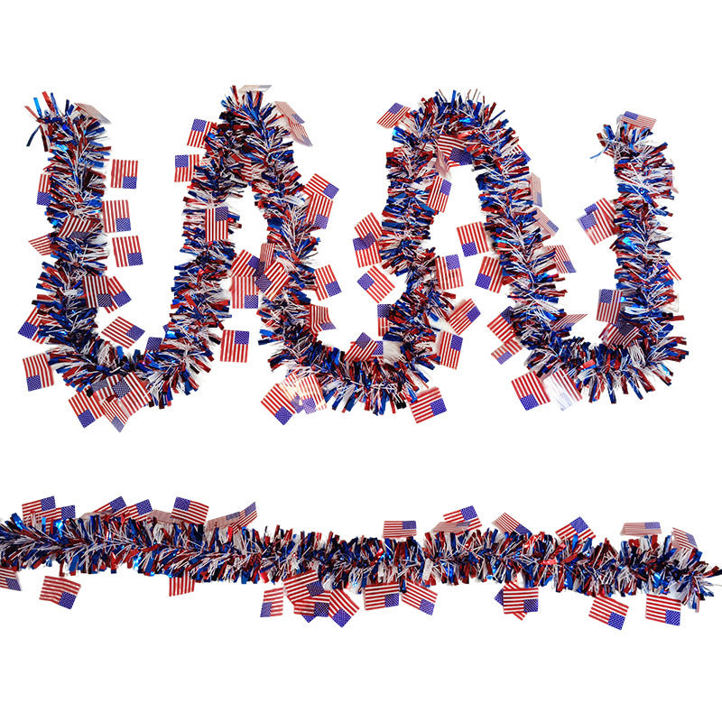 Unisex decorative confetti garland with metallic sequins and flexible wire core Kalsten