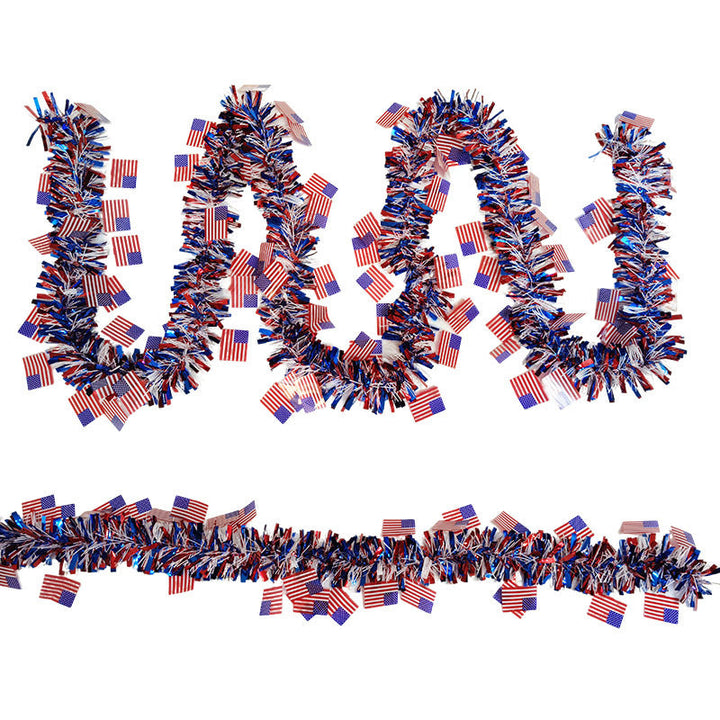 Unisex decorative confetti garland with metallic sequins and flexible wire core Kalsten