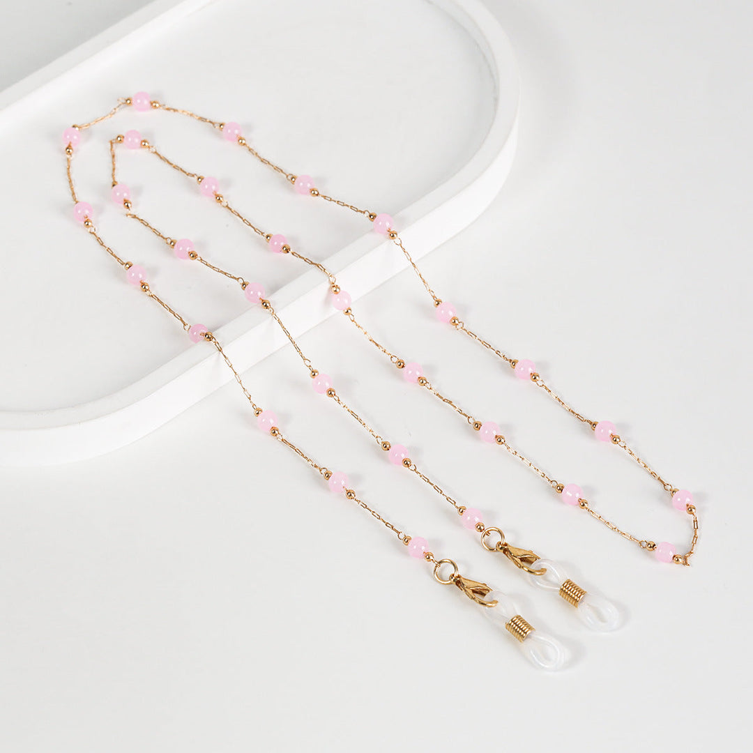 Elegant Beaded Glasses Chain Kalsten