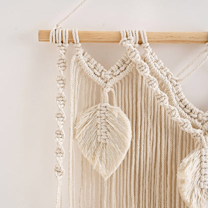 Artistic Macrame Wall Hanging Shelf Acalora