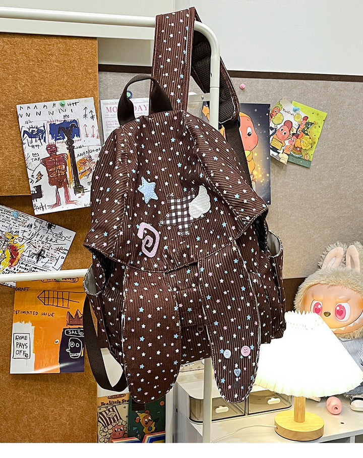 Children's Playful Plush Animal-Inspired School Backpack