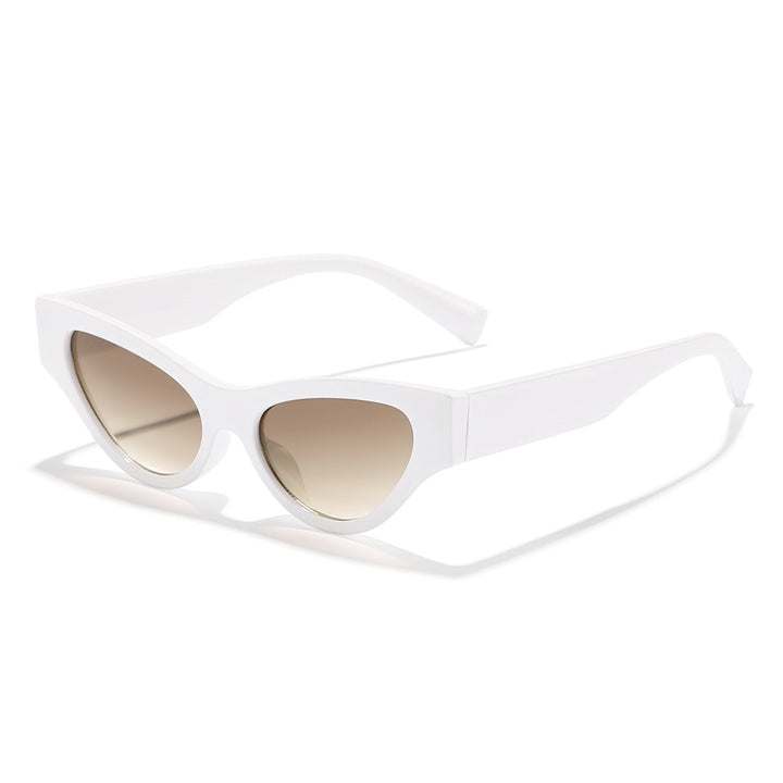 Women Cat-Eye Sunglasses with elegant, transparent frame and UV protection Kalsten